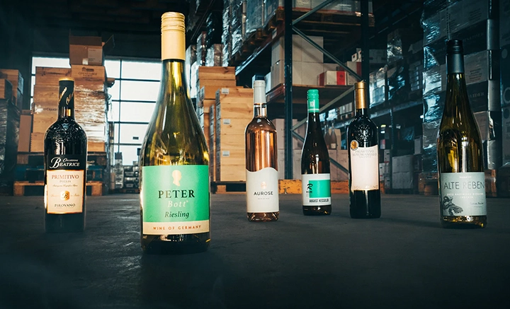 Vinflasker fra Den Sidste Flaske